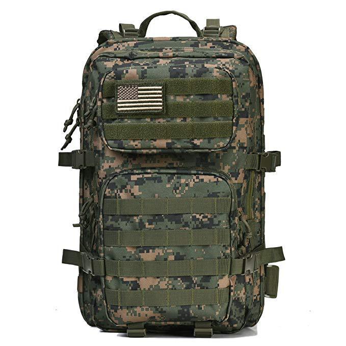 Outdoor Tactical Backpack – Army Style, Laptop Compartment, Ideal for Travel & Mountaineering
