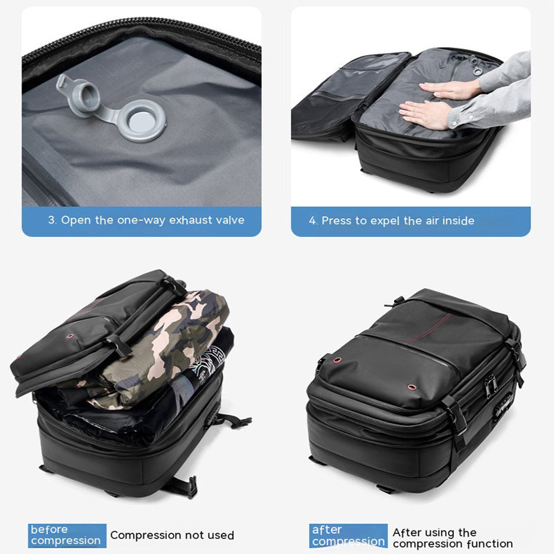 Dailymotive Smart Travel Backpack – Business & Laptop-Ready (15.6")