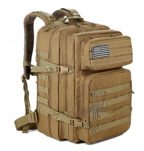 Outdoor Tactical Backpack – Army Style, Laptop Compartment, Ideal for Travel & Mountaineering