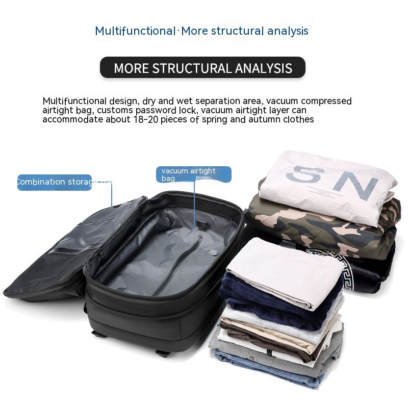 Dailymotive Smart Travel Backpack – Business & Laptop-Ready (15.6")