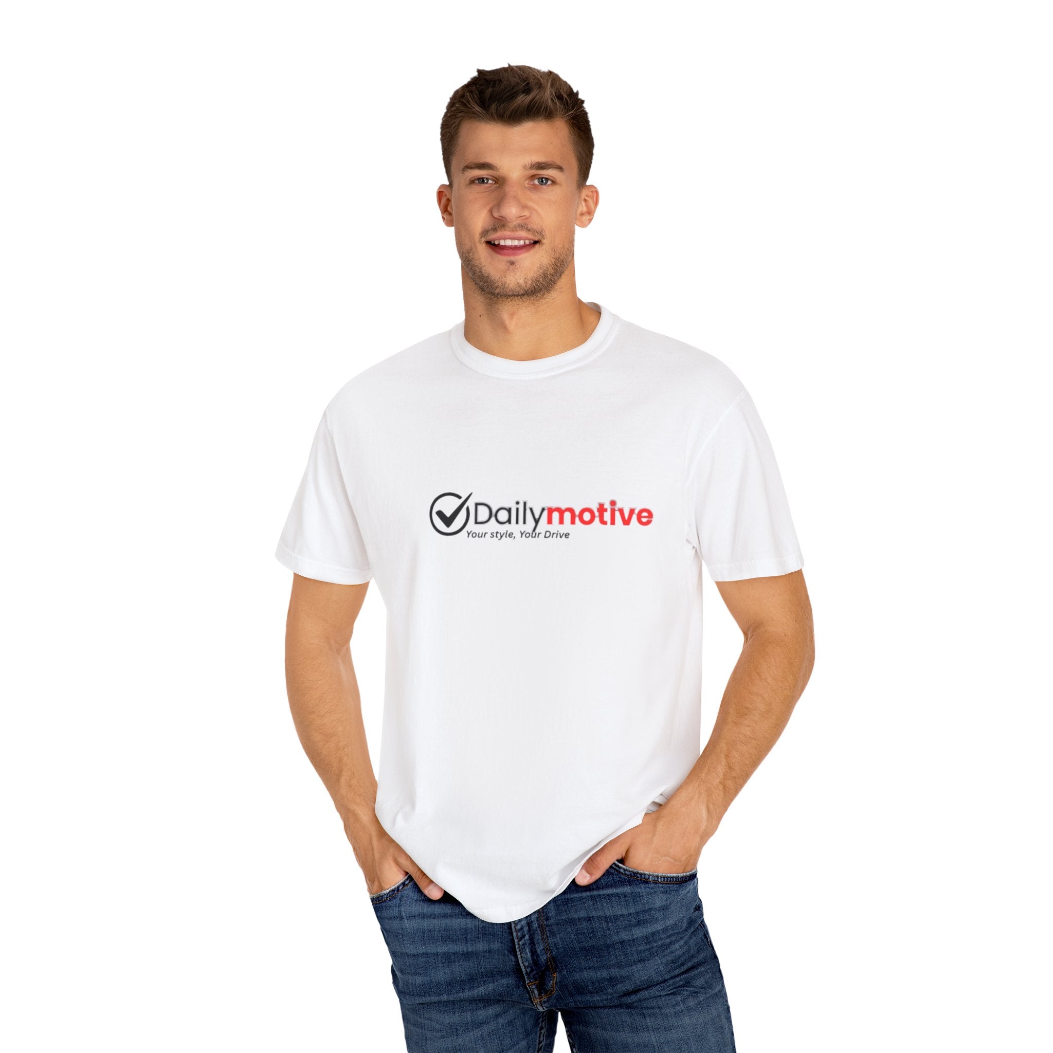 Daily Motive Unisex Garment-Dyed T-Shirt - Casual & Stylishcasual wear,comfortable clothing,custom apparel,everyday fashion,fashion statement,gift for her,gift for him,graphic tee,layering piece,street style,summer outfits,trendy top,unisex t-shirt$49.94