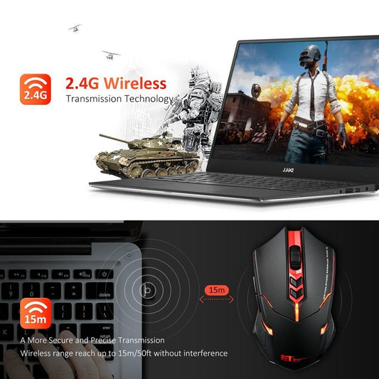 Power-Saving Silent Luminous Wireless Mouse$49.95