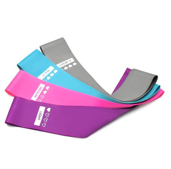 Dailymotive Resistance Bands Set 5 Adjustable Bands for Full Body Workout, Strength Training & Flexibility