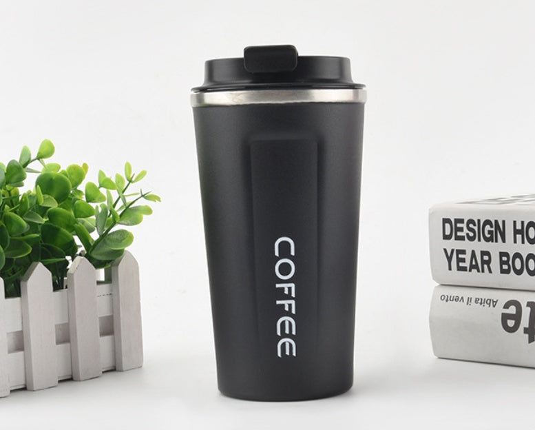 Vacuum Insulated Coffee Mug – For Car, Office & On-the-Go