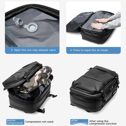 Dailymotive Smart Travel Backpack – Business & Laptop-Ready (15.6")