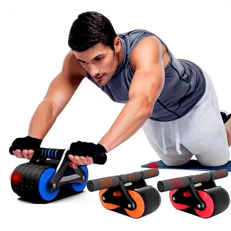 Automatic Rebound Ab Roller Wheel – Core & Waist Trainer for Home Gym
