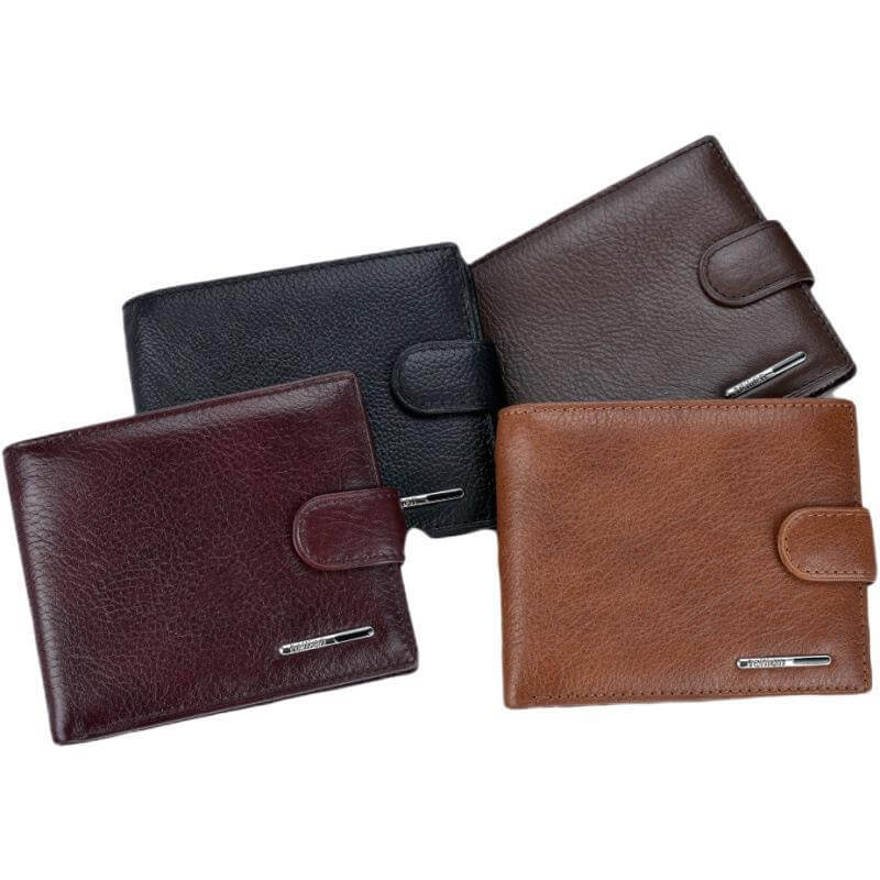 Men's Leather Wallet Multifunctional Short Men$39.95