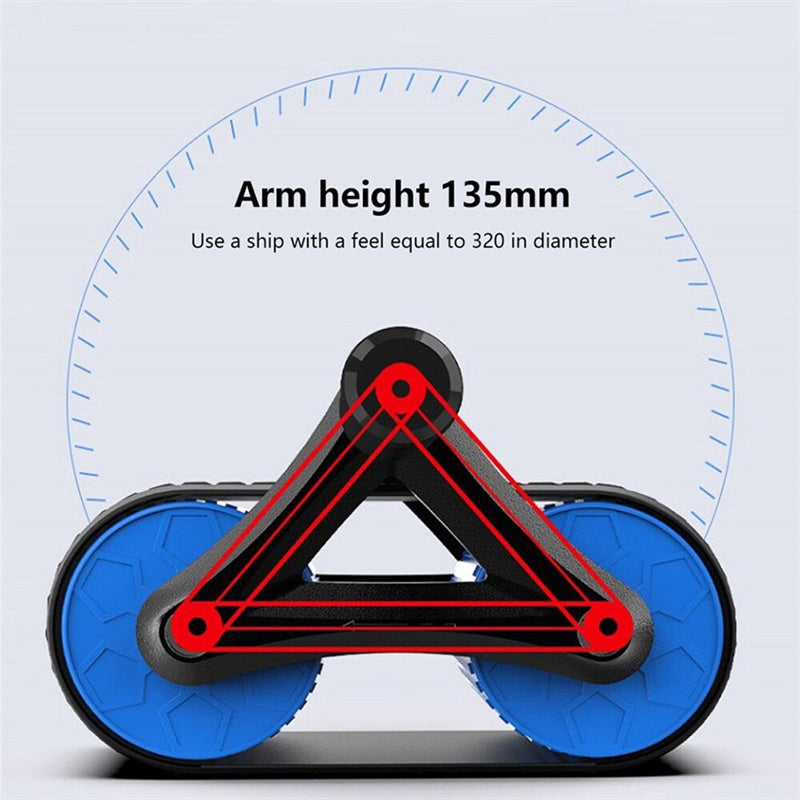 Automatic Rebound Ab Roller Wheel – Core & Waist Trainer for Home Gym