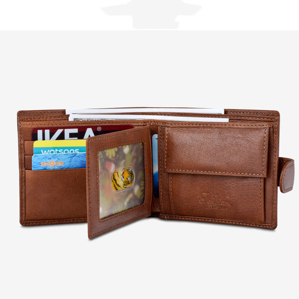 Men's Leather Wallet Multifunctional Short Men$39.95