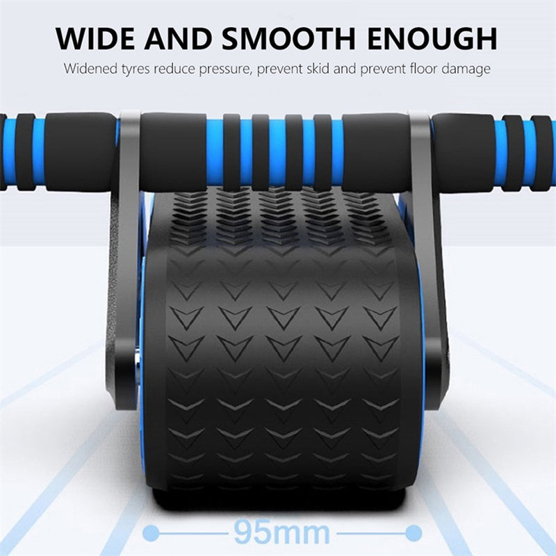 Automatic Rebound Ab Roller Wheel – Core & Waist Trainer for Home Gym