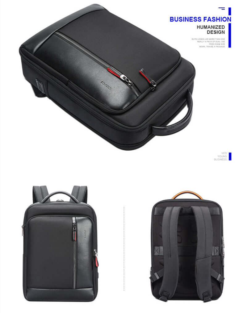 Business backpack multi-function anti-theft backpack men's computer backpack$69.95