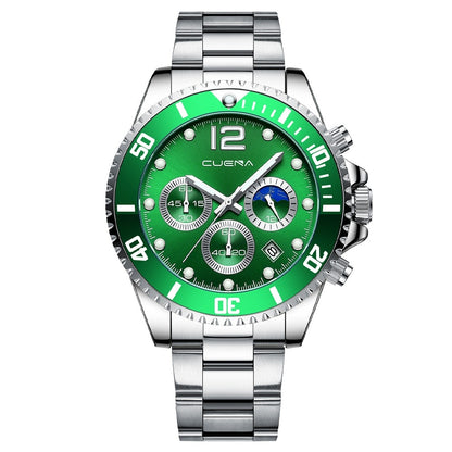 Men’s Casual Stainless Steel Watch – Sleek Design, Quartz Movement