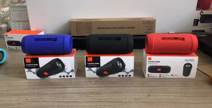 Wireless speaker blue- lifestyle tech product