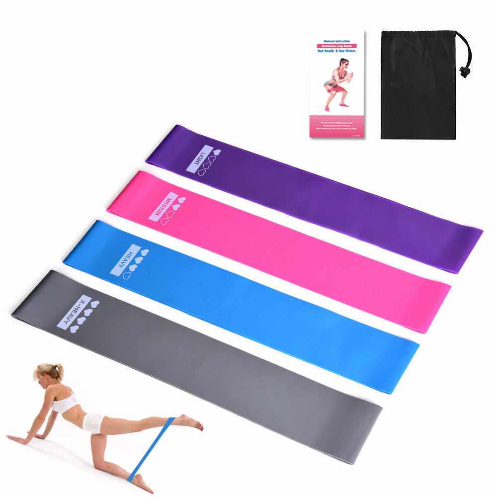 Dailymotive Resistance Bands Set 5 Adjustable Bands for Full Body Workout, Strength Training & Flexibility