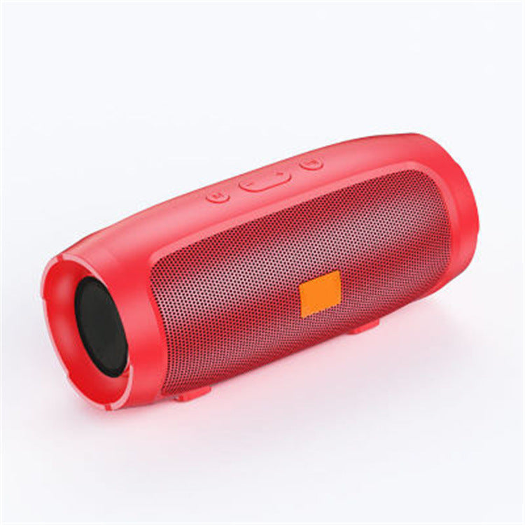 Red portable mini speaker For travel